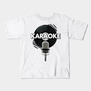 Karaoke Singer Kids T-Shirt